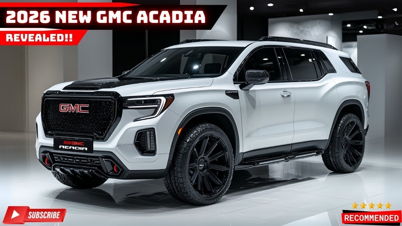 2026 GMC Acadia Review The Ultimate Family SUV With Power Comfort  2026 GMC Acadia Review The Ultimate Family SUV With Power Comfort