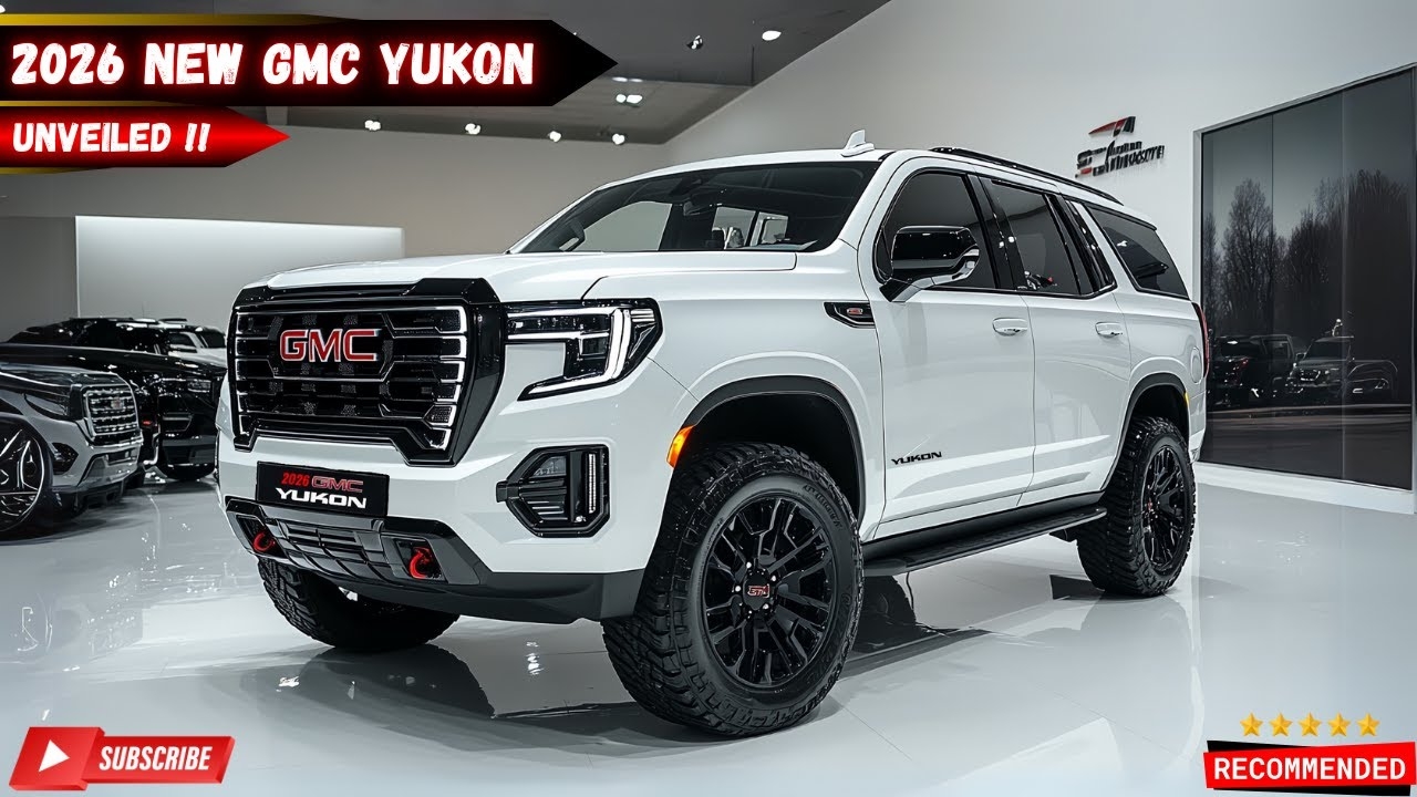 Elevate Your Drive New 2026 GMC Yukon With Unmatched Luxury And  Elevate Your Drive New 2026 GMC Yukon With Unmatched Luxury And