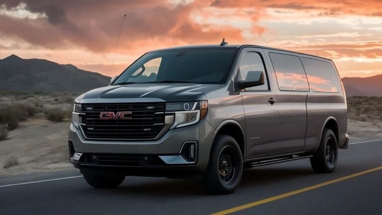 Get Ready For The 2026 GMC Savana Versatile Reliable And