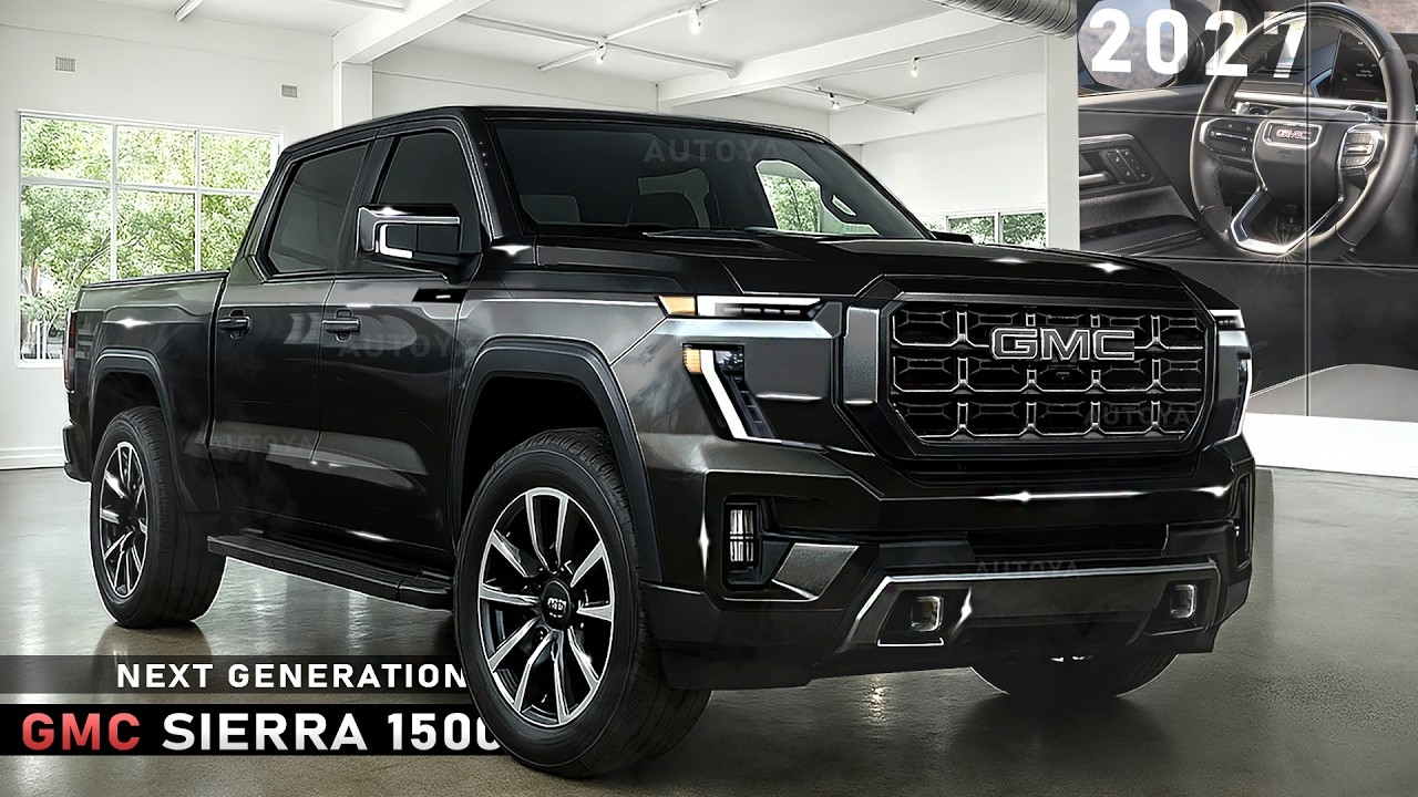 Rendering All New 2027 GMC Sierra 1500 Full Sizer Comes Out To Play Rendering All New 2027 GMC Sierra 1500 Full Sizer Comes Out To Play