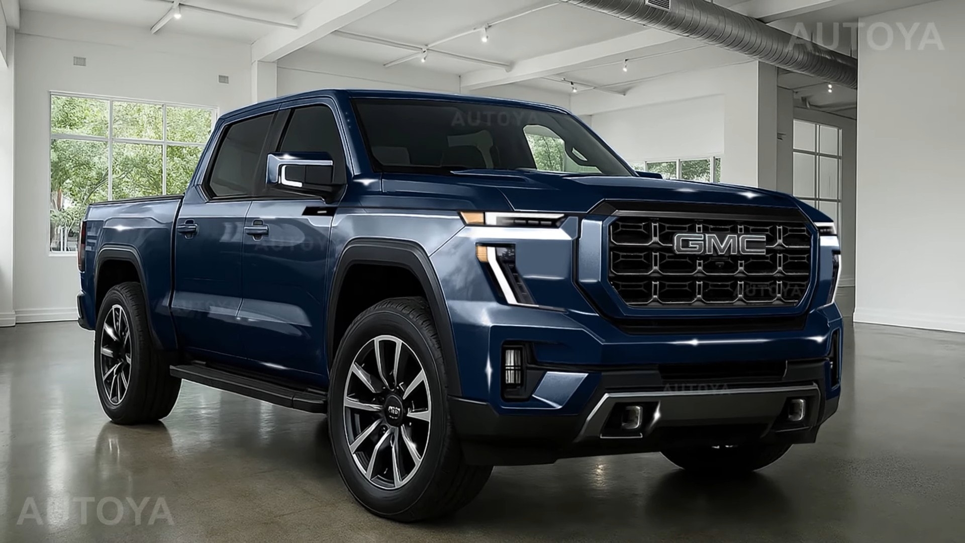 Rendering All New 2027 GMC Sierra 1500 Full Sizer Comes Out To Play Rendering All New 2027 GMC Sierra 1500 Full Sizer Comes Out To Play